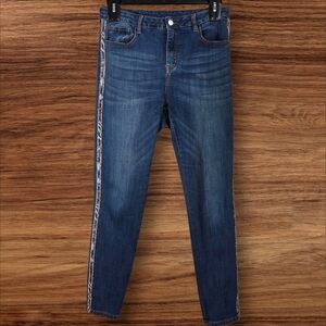 Frank Lyman Design Blue Denim Jeans Size L